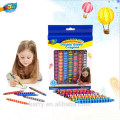hot-sell fashionable economical magic crayon set for kid/double ended dual color crayon